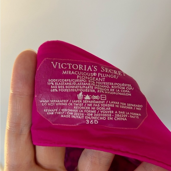 Pink and Purple Victoria’s Secret “Miraculous Plunge”​ - Picture 3 of 3